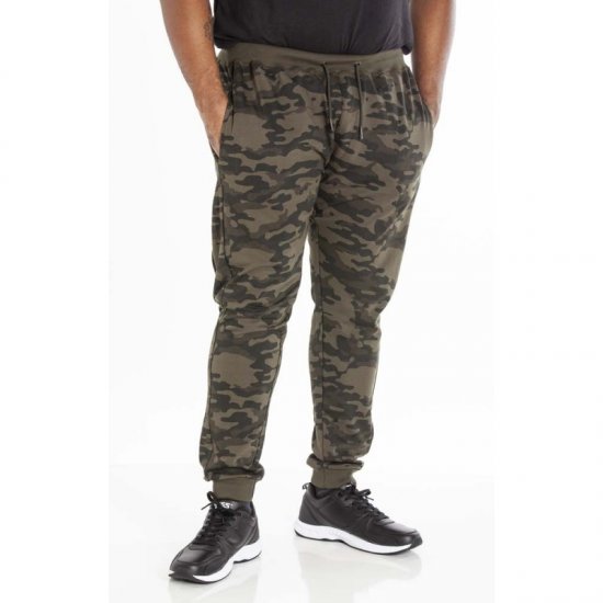 D555 Sutton Sweatpants Camo - Pantaloni & pantaloncini tuta - Pantaloni Tuta Uomo Taglie Forti
