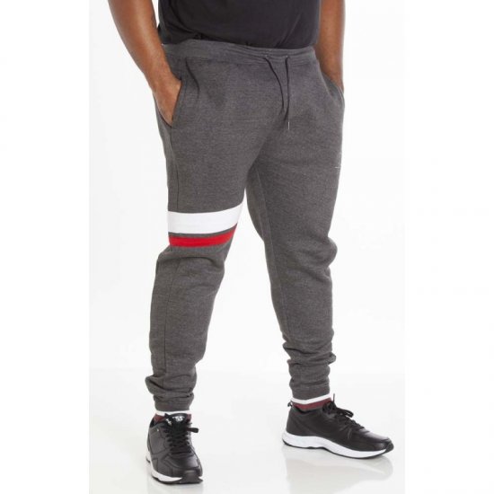 D555 Willis Sweatpants Charcoal - Pantaloni & pantaloncini tuta - Pantaloni Tuta Uomo Taglie Forti
