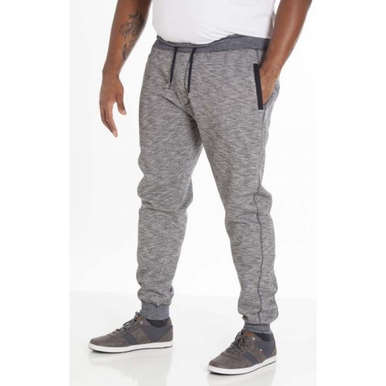 D555 Denzel Sweatpants Grey - Pantaloni & pantaloncini tuta - Pantaloni Tuta Uomo Taglie Forti