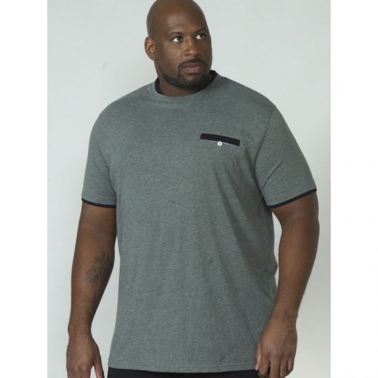 D555 Nelly T-shirt Khaki - Magliette - Magliette Uomo Taglie Forti