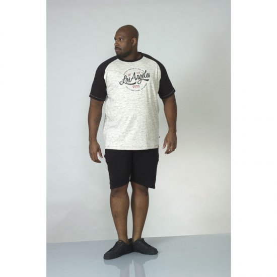 D555 Judson T-shirt Grey - Magliette - Magliette Uomo Taglie Forti