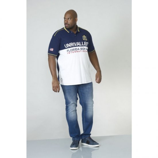 D555 Suffolk Polo Shirt - Polo - Polo Uomo Taglie Forti