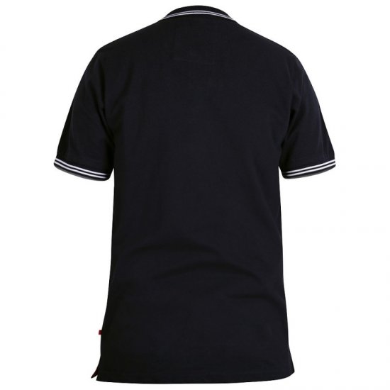 D555 Bartley Polo Dark Navy - Polo - Polo Uomo Taglie Forti