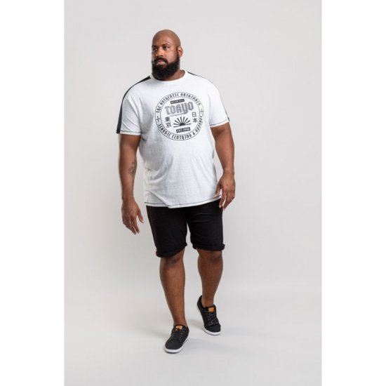 D555 Walton T-shirt White - Magliette - Magliette Uomo Taglie Forti