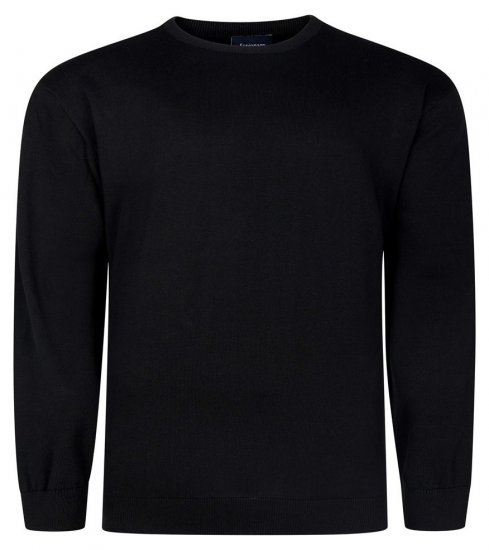 Espionage KW078 Maglione girocollo twilight blue - Felpe & felpe con cappuccio - Felpe & Felpe con Cappuccio Uomo Taglie Forti