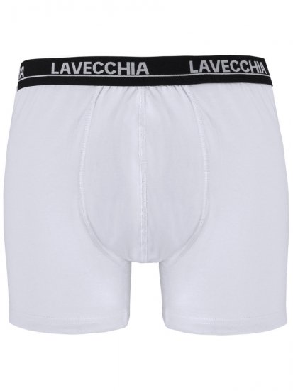 Lavecchia 1020 Boxershorts 3-pack Black/Charcoal/White - Intimo & costumi da bagno - Intimo Taglie Forti Uomo
