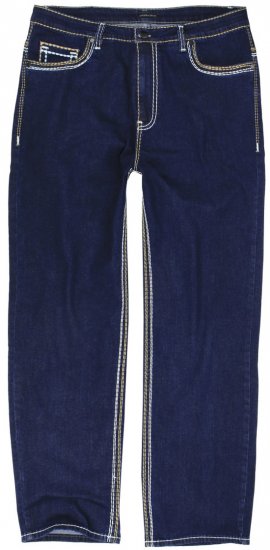 Lavecchia 503 Comfort Fit Stretch Jeans Darkblue - Jeans & pantaloni - Jeans & Pantaloni Uomo Taglie Forti