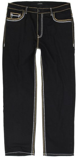 Lavecchia 503 Comfort Fit Stretch Jeans Deep Black - Jeans & pantaloni - Jeans & Pantaloni Uomo Taglie Forti