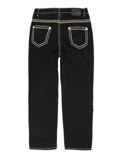 Lavecchia 503 Comfort Fit Stretch Jeans Deep Black - Jeans & pantaloni - Jeans & Pantaloni Uomo Taglie Forti