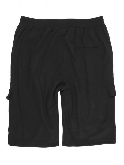 Lavecchia 2011 Cargo-pocket Sweatshorts Black - Pantaloni & pantaloncini tuta - Pantaloni Tuta Uomo Taglie Forti