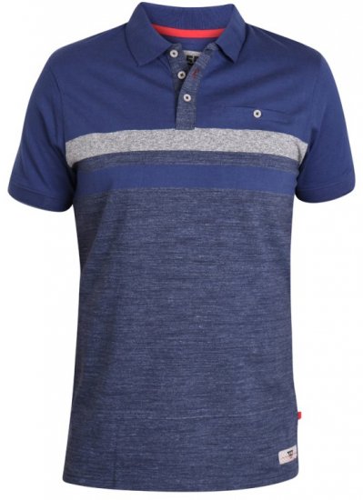 D555 Lawson Polo Navy - Polo - Polo Uomo Taglie Forti