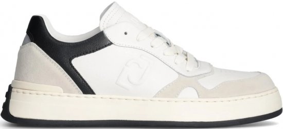 Liu Jo Boy 01 Leather/Suede Sneakers White/Black - Scarpe da uomo 40-52 - 
