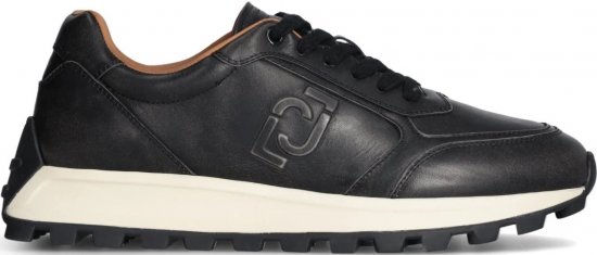 Liu Jo Running 01 Leather Sneakers Black - Scarpe da uomo 40-52 - 