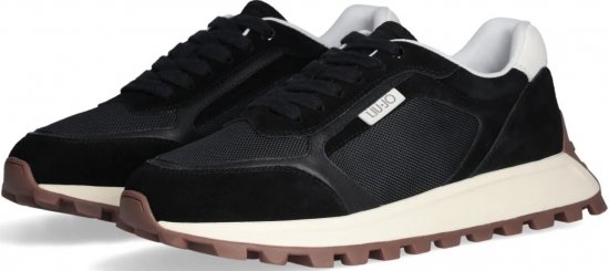 Liu Jo Running 02 Sneakers Black/Off White - Scarpe da uomo 40-52 - 