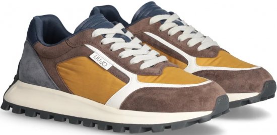 Liu Jo Running 02 Sneakers Brown/Blue/Tan - Scarpe da uomo 40-52 - 