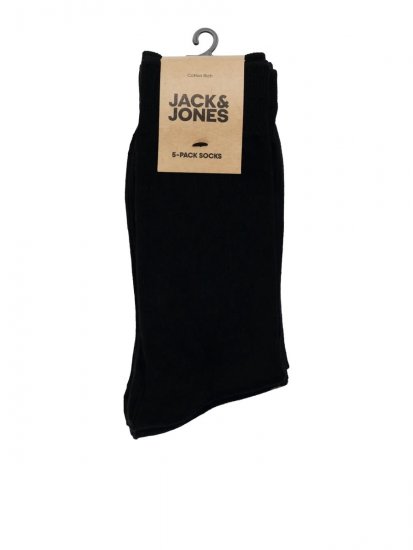 Jack & Jones Basic Calzini in bambù Nero confezione da 3 - Intimo & costumi da bagno - Intimo Taglie Forti Uomo