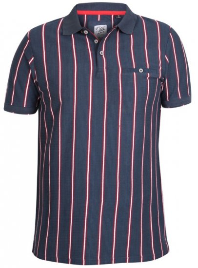 D555 Martel Polo Navy - Polo - Polo Uomo Taglie Forti