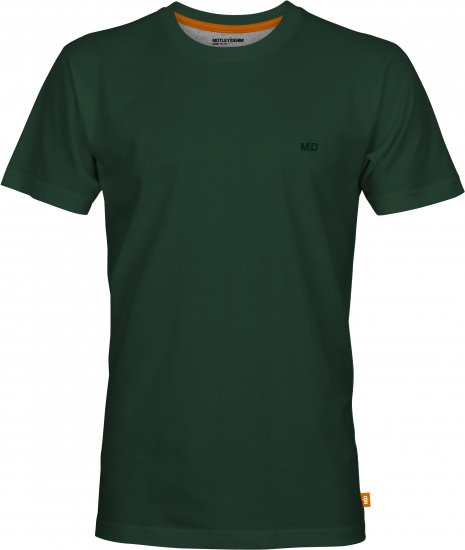 Motley Denim Malaga T-Shirt Racing Green - Magliette - Magliette Uomo Taglie Forti