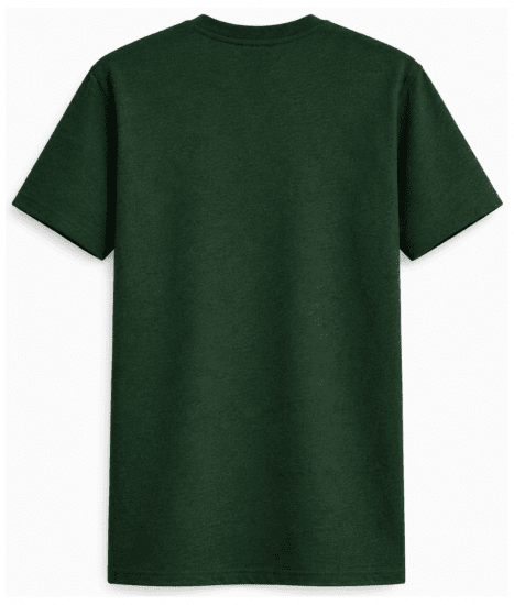 Motley Denim Milan T-shirt Verde racing - Magliette - Magliette Uomo Taglie Forti