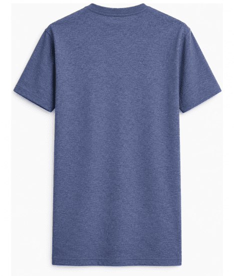 Motley Denim Milan T-shirt Indigo chiaro - Magliette - Magliette Uomo Taglie Forti