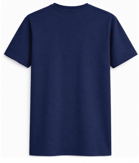 Motley Denim Milan T-shirt Indigo scuro - Magliette - Magliette Uomo Taglie Forti