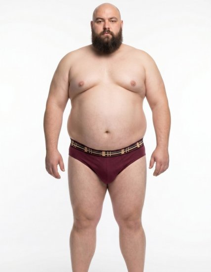 20 Nodi 975 Slip confezione da 3 Bordeaux/Grigio/Blu scuro - Intimo & costumi da bagno - Intimo Taglie Forti Uomo