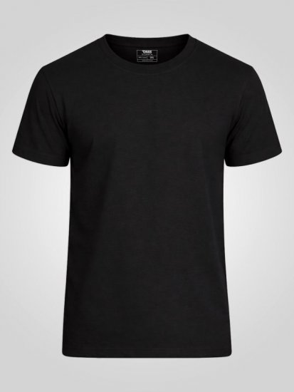 D555 Smartly T-shirt girocollo Nero confezione da 5 - Magliette - Magliette Uomo Taglie Forti