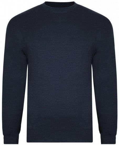 Kam Jeans 502 Felpa Blu scuro TALL - ABBIGLIAMENTO UOMO MT-6XLT - Taglie Tall Uomo