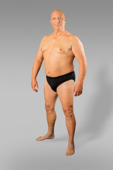 20 Nodi Stretch Cotton Briefs with Embroidered Side Label Black - Intimo & costumi da bagno - Intimo Taglie Forti Uomo