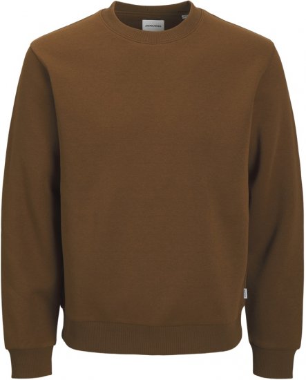 Jack & Jones Bradley Sweatshirt Brown - Felpe & felpe con cappuccio - Felpe & Felpe con Cappuccio Uomo Taglie Forti