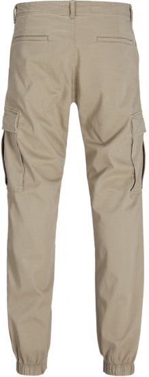 Jack & Jones Jonnie Cuffed Cargo Pants Beige - Jeans & pantaloni - Jeans & Pantaloni Uomo Taglie Forti