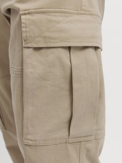 Jack & Jones Jonnie Cuffed Cargo Pants Beige - Jeans & pantaloni - Jeans & Pantaloni Uomo Taglie Forti