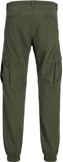 Jack & Jones Jonnie Cuffed Cargo Pants Green - Jeans & pantaloni - Jeans & Pantaloni Uomo Taglie Forti