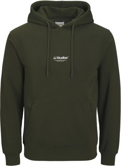 Jack & Jones Soho Hoodie Green - Felpe & felpe con cappuccio - Felpe & Felpe con Cappuccio Uomo Taglie Forti