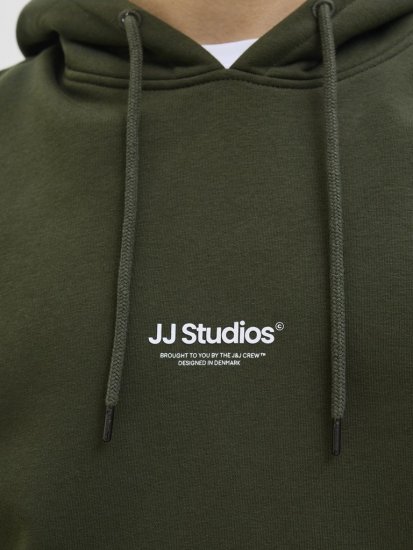 Jack & Jones Soho Hoodie Green - Felpe & felpe con cappuccio - Felpe & Felpe con Cappuccio Uomo Taglie Forti
