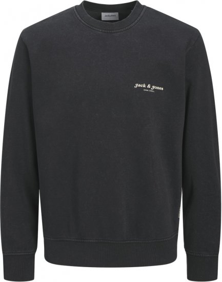 Jack & Jones Dover Sweatshirt Black - Felpe & felpe con cappuccio - Felpe & Felpe con Cappuccio Uomo Taglie Forti