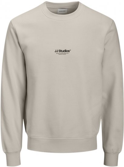Jack & Jones Soho Sweatshirt Grey - Felpe & felpe con cappuccio - Felpe & Felpe con Cappuccio Uomo Taglie Forti