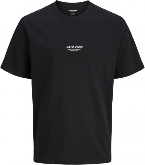 Jack & Jones Soho T-Shirt Black - Magliette - Magliette Uomo Taglie Forti