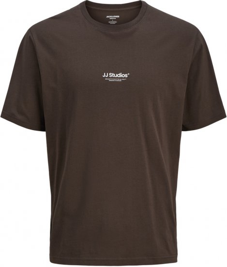 Jack & Jones Soho T-Shirt Brown - Magliette - Magliette Uomo Taglie Forti