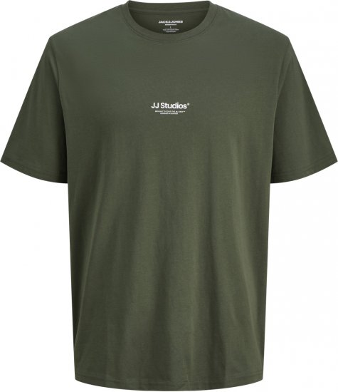 Jack & Jones Soho T-Shirt Green - Magliette - Magliette Uomo Taglie Forti