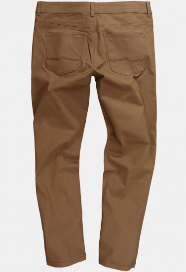 JP1880 Twill Trousers Belly Fit 5-Pocket Brown - Jeans & pantaloni - Jeans & Pantaloni Uomo Taglie Forti