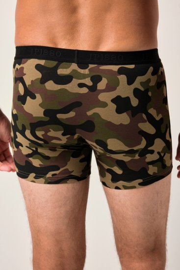 JP1880 FLEXNAMIC OEKO-TEX Boxer Shorts 2-Pack Green - Intimo & costumi da bagno - Intimo Taglie Forti Uomo