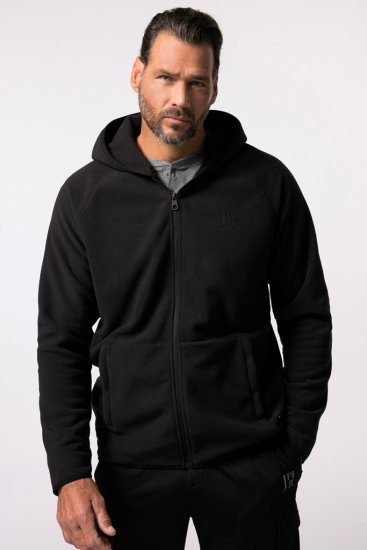 JAY-PI Ultra-light Fleece Jacket Black - Felpe & felpe con cappuccio - Felpe & Felpe con Cappuccio Uomo Taglie Forti