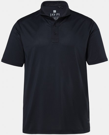 JAY-PI Quickdry Polo Short Sleeve Black - Polo - Polo Uomo Taglie Forti