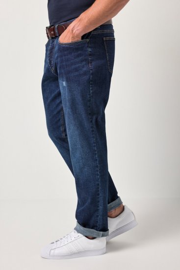JP1880 FLEXNAMIC Jeans Tapered Loose Fit Dark Denim Blue - Jeans & pantaloni - Jeans & Pantaloni Uomo Taglie Forti