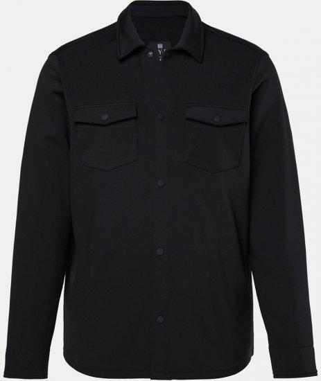 JAY-PI FLEXNAMIC® Sweat-Overshirt Black - Giubbotti - Giubbotti Uomo Taglie Forti