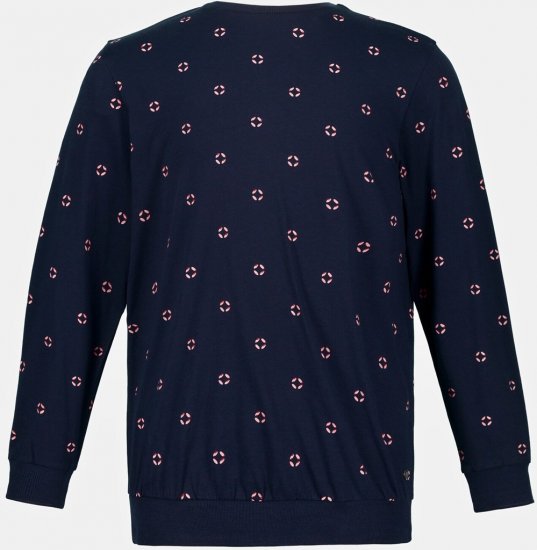 JP1880 Two-piece Pyjamas Long Sleeve and Long Trousers Navy - Intimo & costumi da bagno - Intimo Taglie Forti Uomo