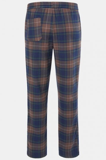 JP1880 Pyjama Trousers Flannel Check Brown - Intimo & costumi da bagno - Intimo Taglie Forti Uomo