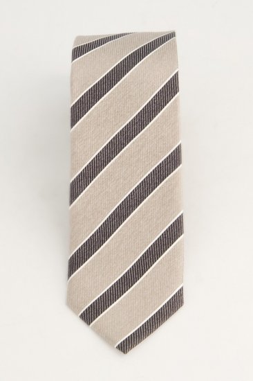 JP1880 Silk Tie Extra Long with Stripes - Accessori - 