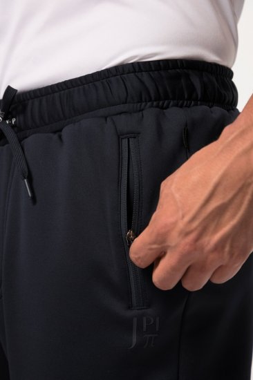JAY-PI Tennis Tracksuit Pants Black - Pantaloni & pantaloncini tuta - Pantaloni Tuta Uomo Taglie Forti